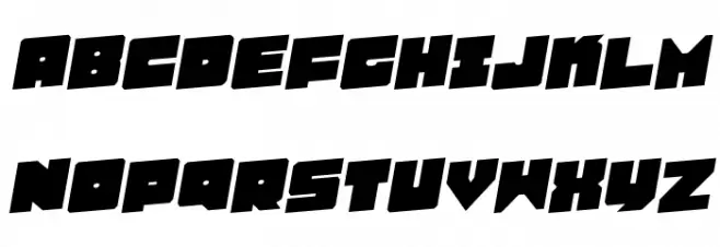 Lobo Tommy Rotalic Schriftart Groß