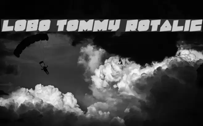 Lobo Tommy Rotalic Font examples