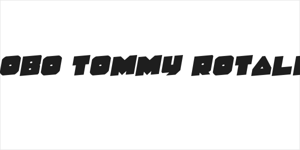Lobo Tommy Rotalic Logo