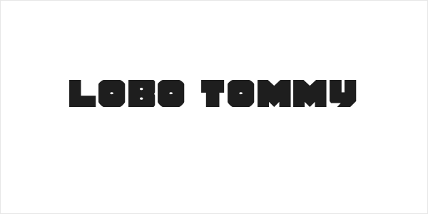 Lobo Tommy Logo