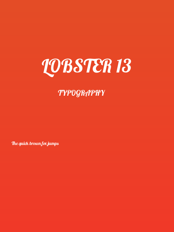 Lobster 13 Poster