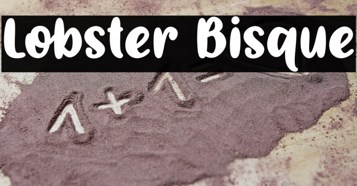 Lobster Bisque Example 1