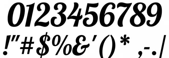 Lobster Regular Font OTHER CHARS