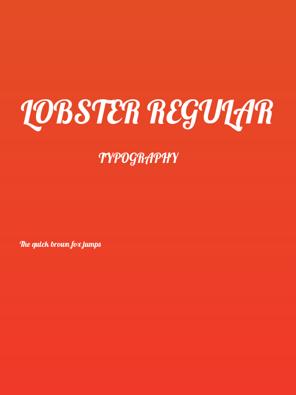 Lobster Regular Poster