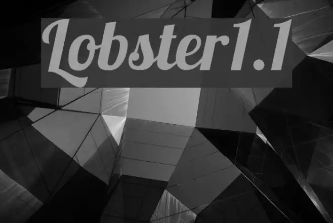 Lobster1.1 Example 1