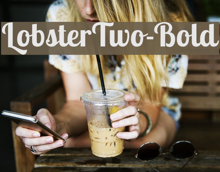 LobsterTwo-Bold Font examples
