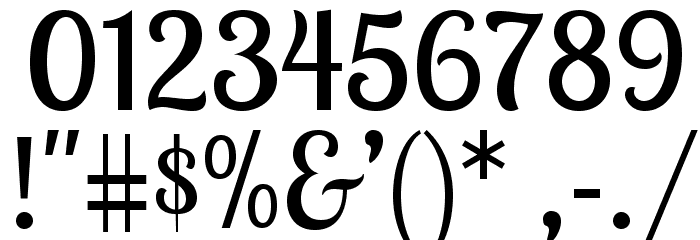 LobsterTwo Font OTHER CHARS