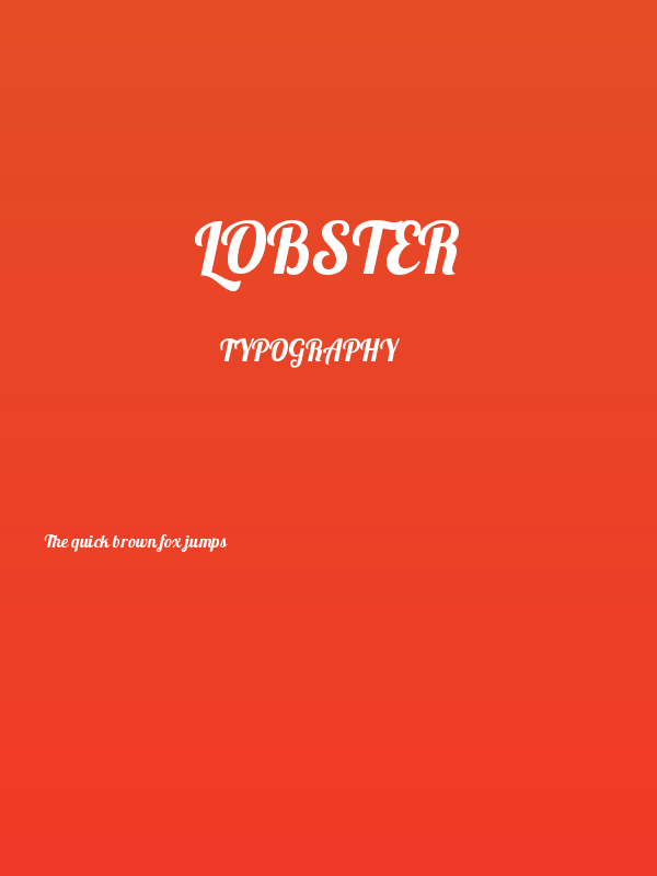 Lobster Poster