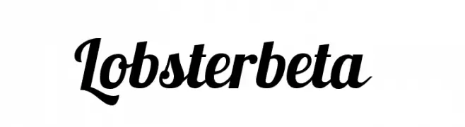 Lobsterbeta14  Fuentes Gratis Descargar