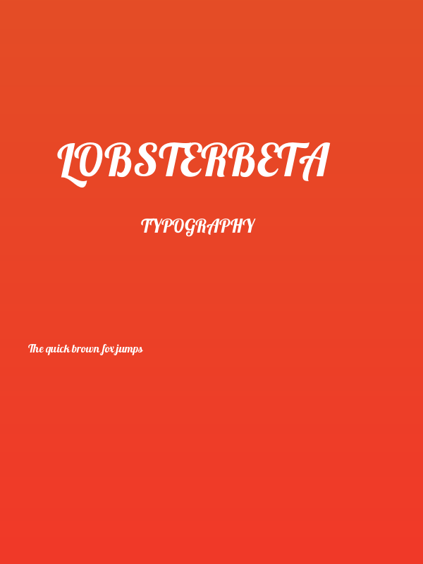 Lobsterbeta14 Poster