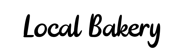 Local Bakery  font caratteri gratis