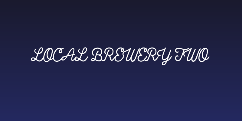Local Brewery Two Social Header