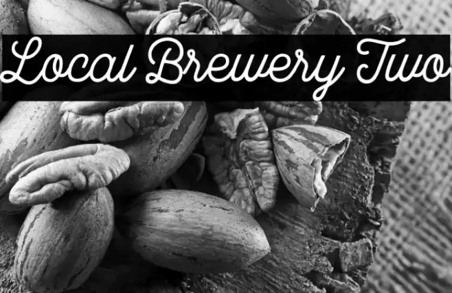Local Brewery Two Font examples