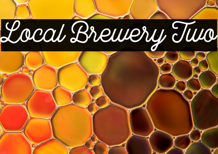 Local Brewery Two Example 2