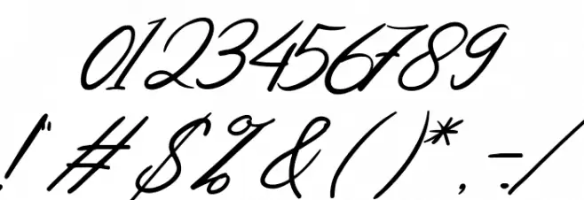 Localghost Italic Font OTHER CHARS