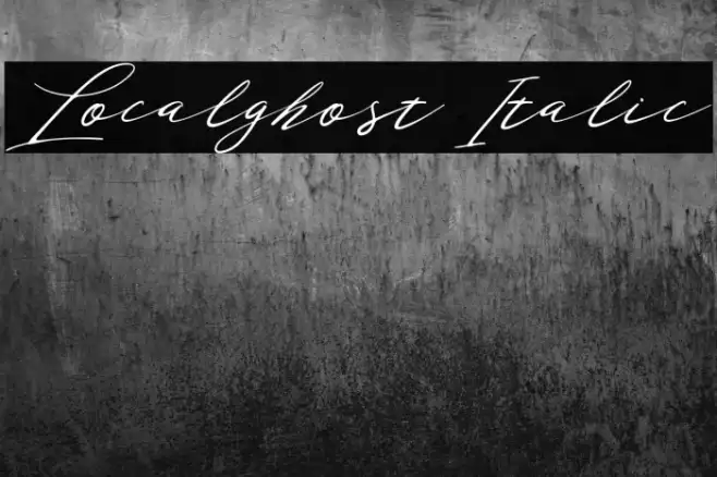 Localghost Italic Example 1