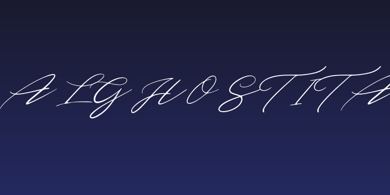 Localghost Italic Social Header