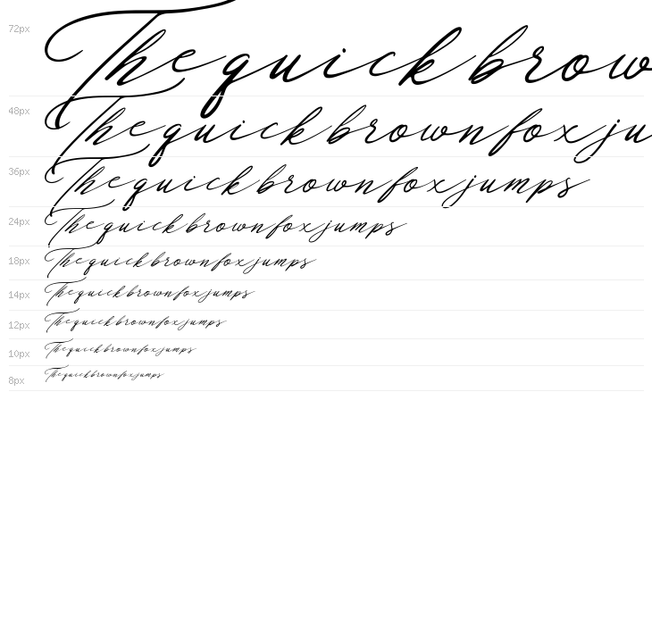 Localghost Italic Waterfall