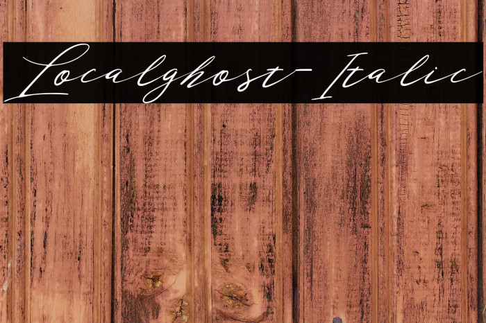 Localghost-Italic Example 1
