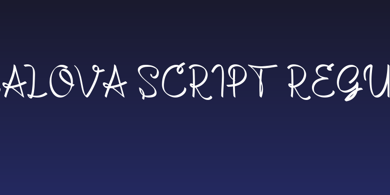 Localova Script Regular Social Header