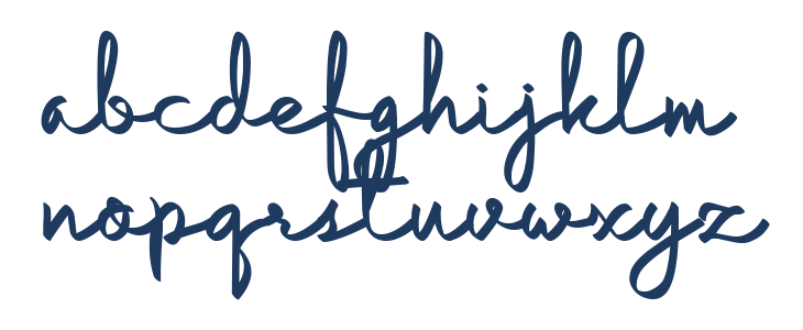 Localova Script Regular Lowercase