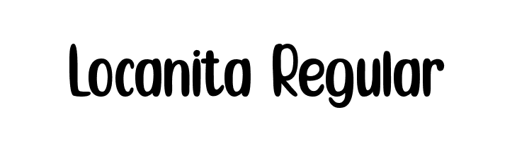 Locanita Regular  Fuentes Gratis Descargar