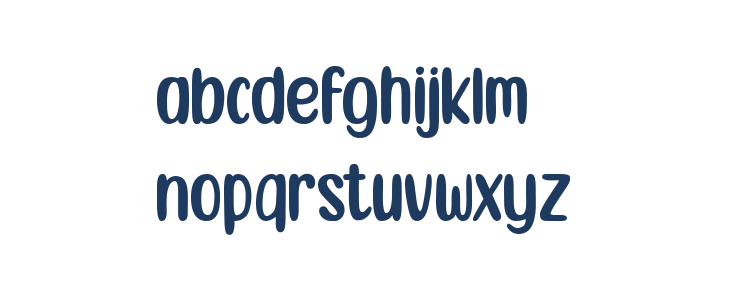 Locanita Regular Lowercase