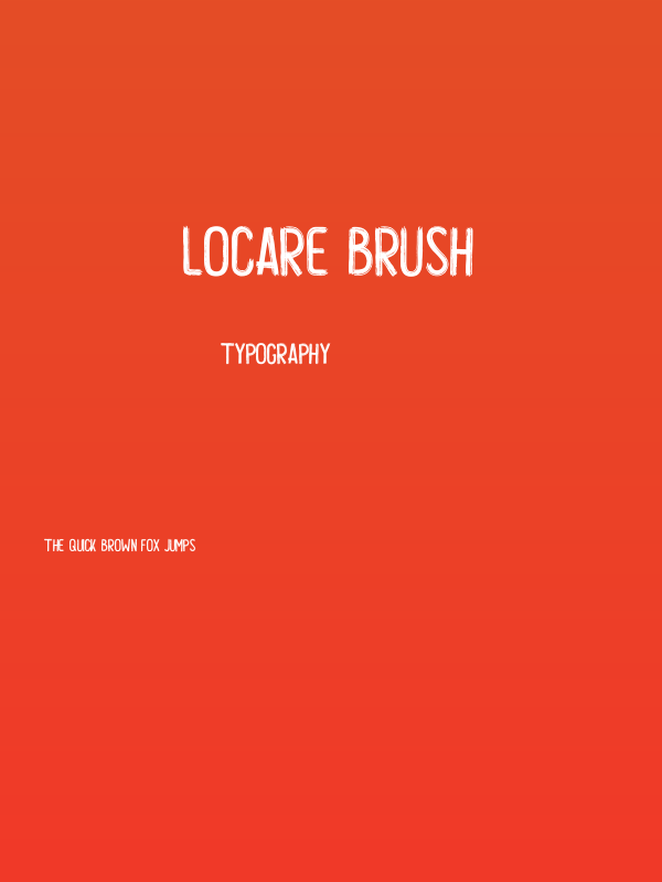 Locare Brush Poster