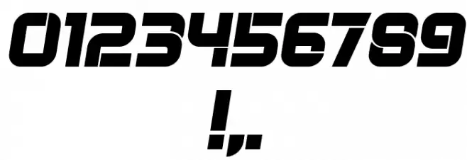 Locator Italic Font OTHER CHARS