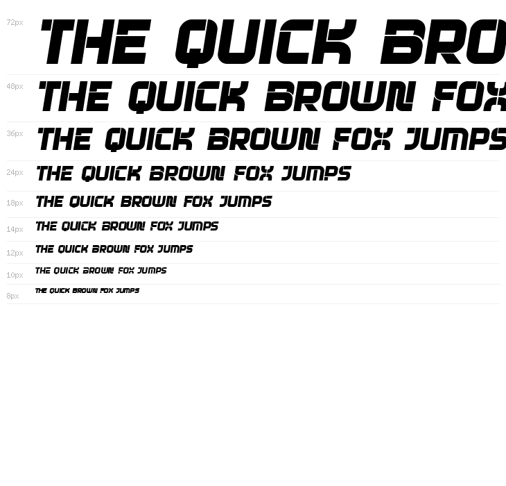 Locator Italic Waterfall