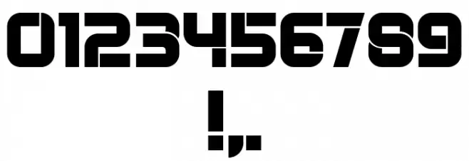 Locator Regular Font OTHER CHARS