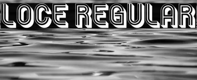 Loce Regular Font examples