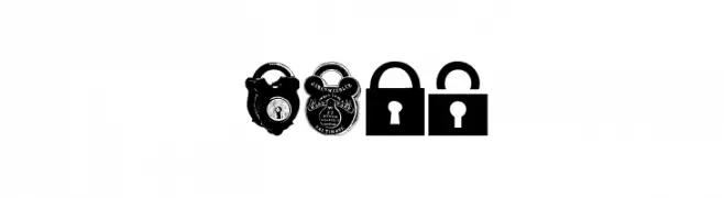 Lock  フリーフォントのダウンロード