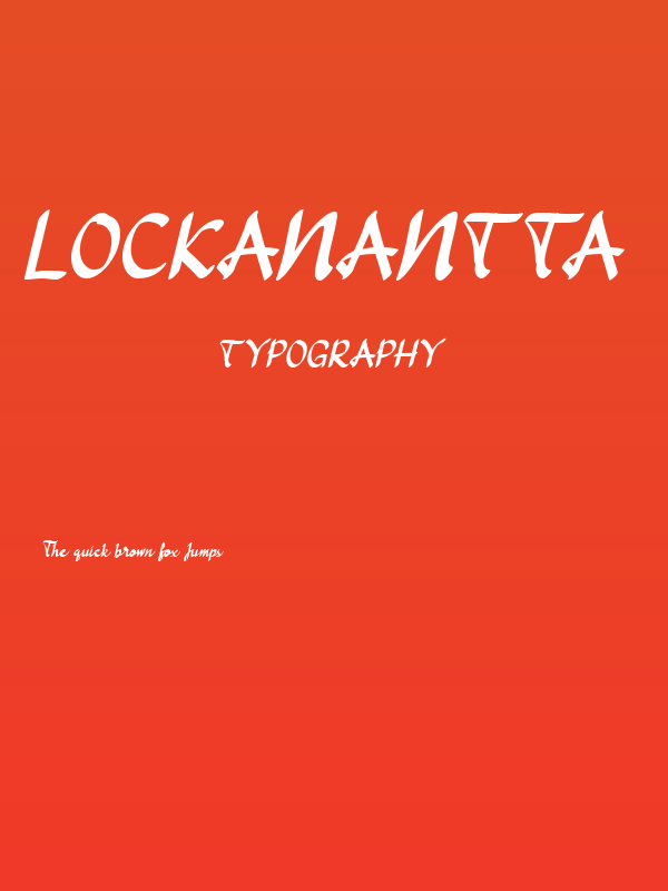 Lockanantta - Demo Regular Poster