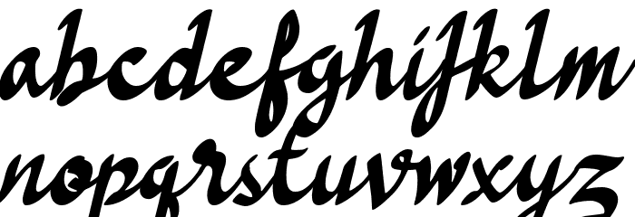 Lockanantta - Demo Regular Font LOWERCASE