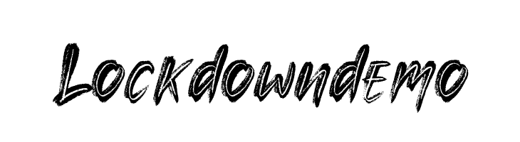 Lockdowndemo  font caratteri gratis
