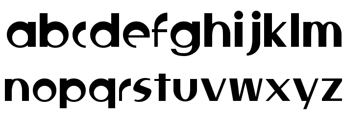 Locked Window Font LOWERCASE