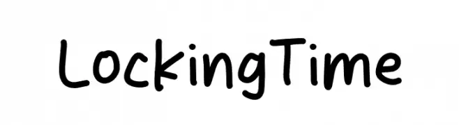Locking Time  Fuentes Gratis Descargar