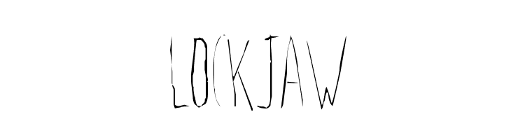 Lockjaw Font