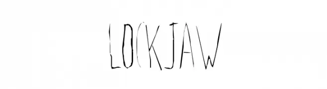 Lockjaw  font caratteri gratis