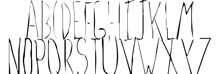Lockjaw Font LOWERCASE