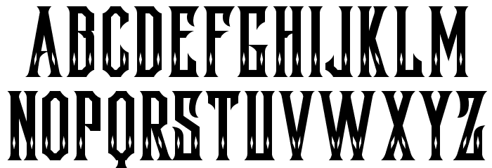 Lockon Velline Font LOWERCASE
