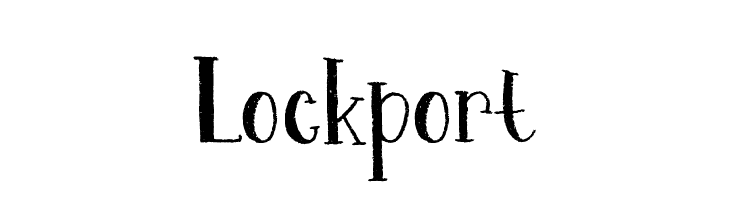 Lockport  Скачать бесплатные шрифты