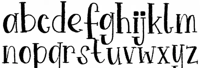 Lockport خط أحرف صغيرة