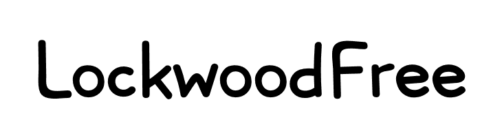 Lockwood Free  font caratteri gratis