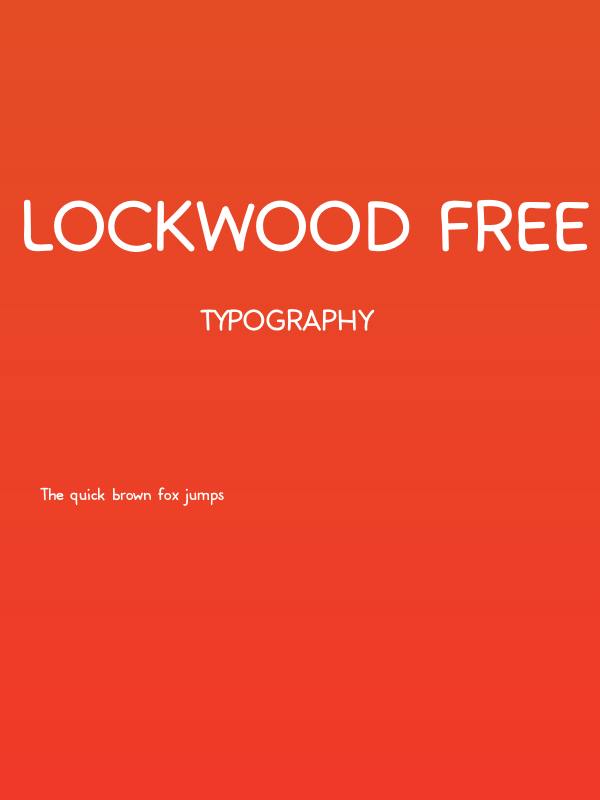 Lockwood Free Poster