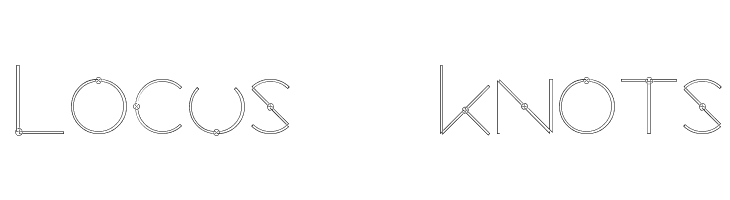 Locus   Knots  Frei Schriftart Herunterladen
