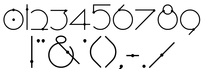 Locus Text Font OTHER CHARS