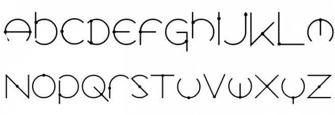 Locus Text 字体 大写