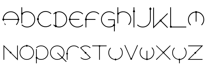 Locus Text Font LOWERCASE
